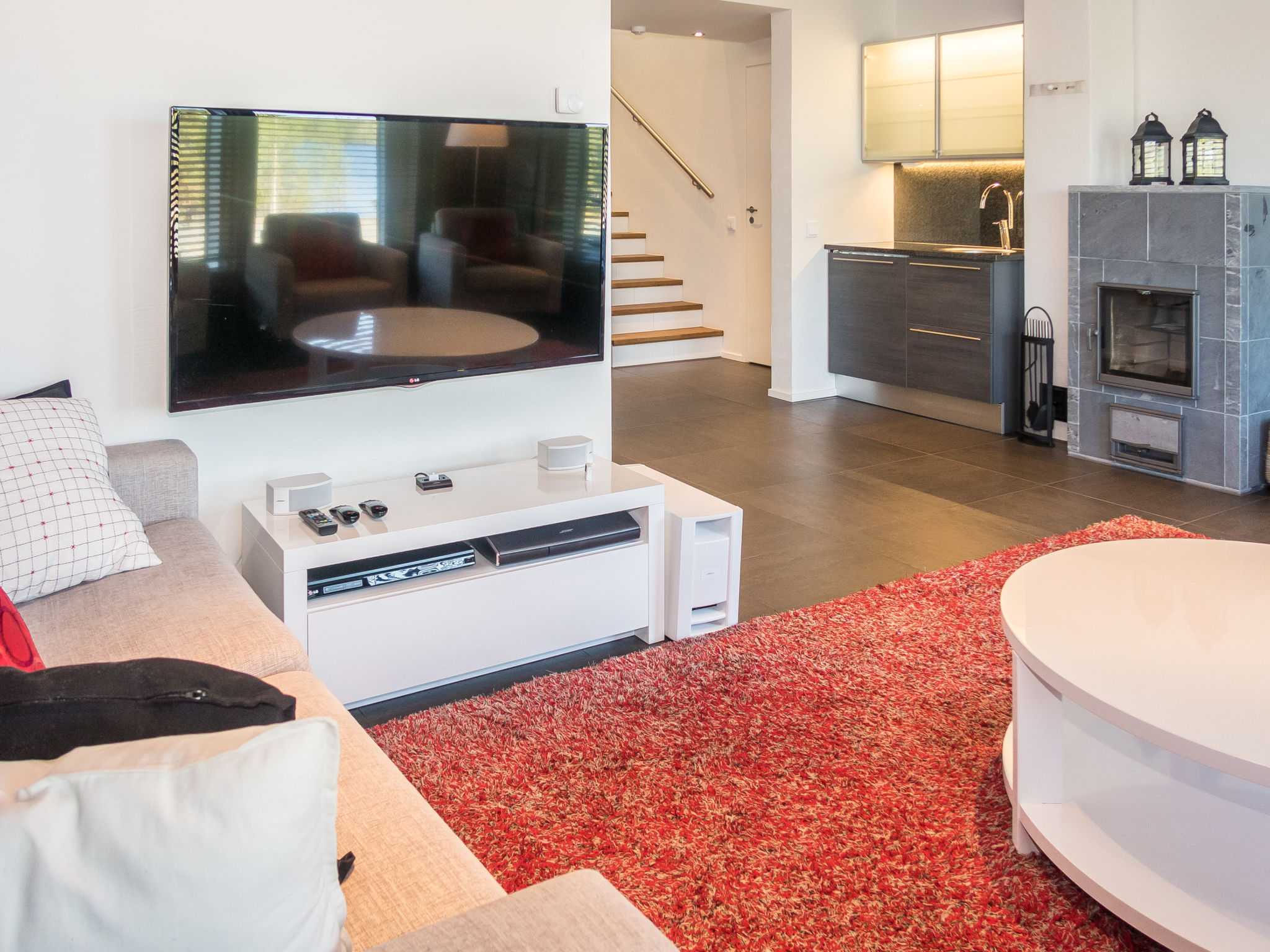 Holy lake chalet b - Binnen