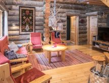 Authentieke blokhut Veskanniemi aan het meer bij Kuusamo voor 10 personen - thumbnail 4