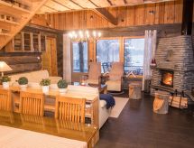 Aan het meer: Ruime kelo blokhut Villa Aurora in Kuusamo - thumbnail 3