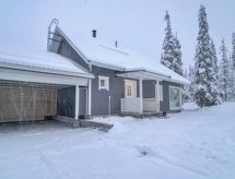 Ruka vakantieappartement 6p, sauna, vlakbij meer en huskyfarm - thumbnail 2