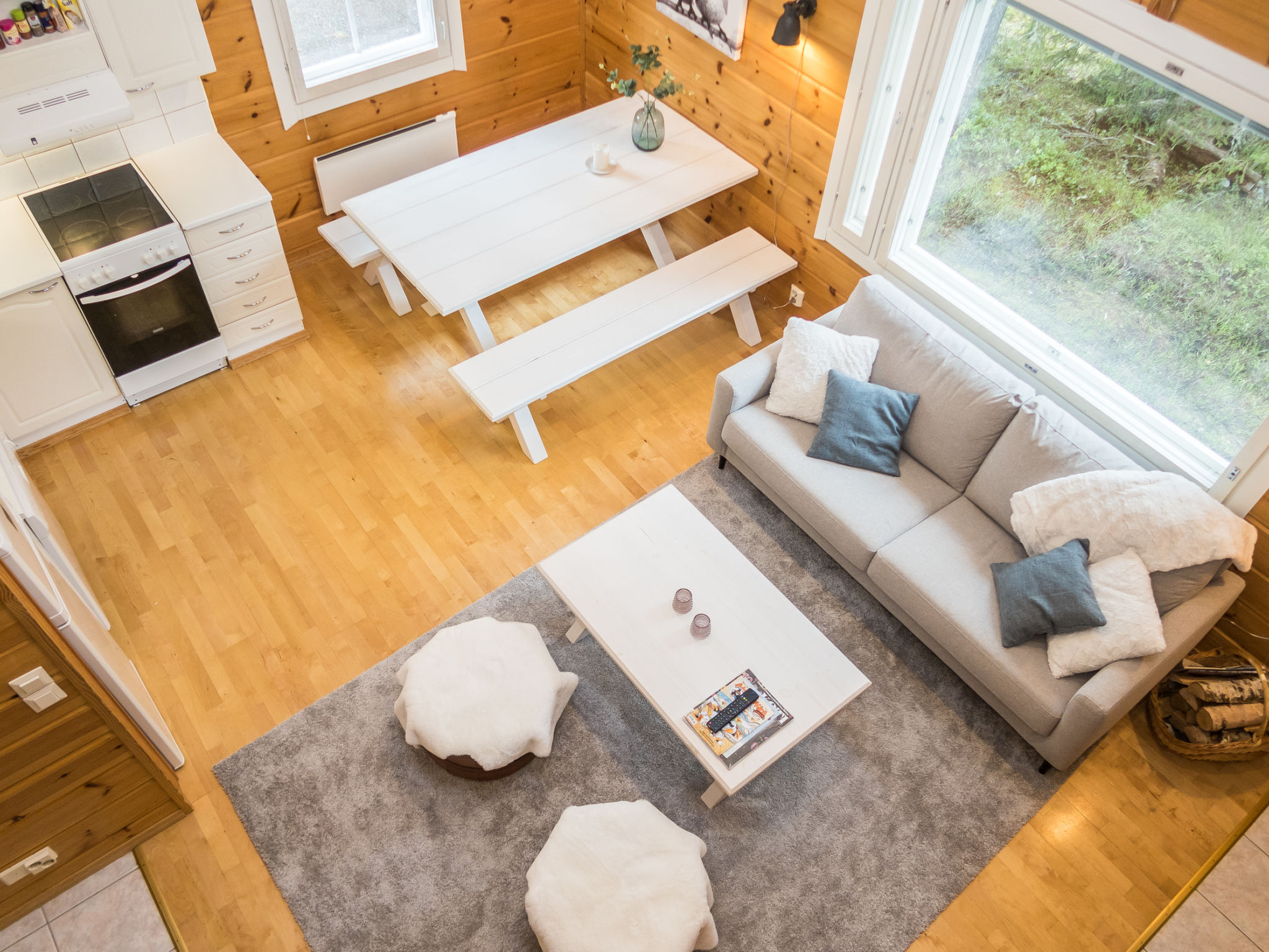 Lumi casa ruka - Binnen