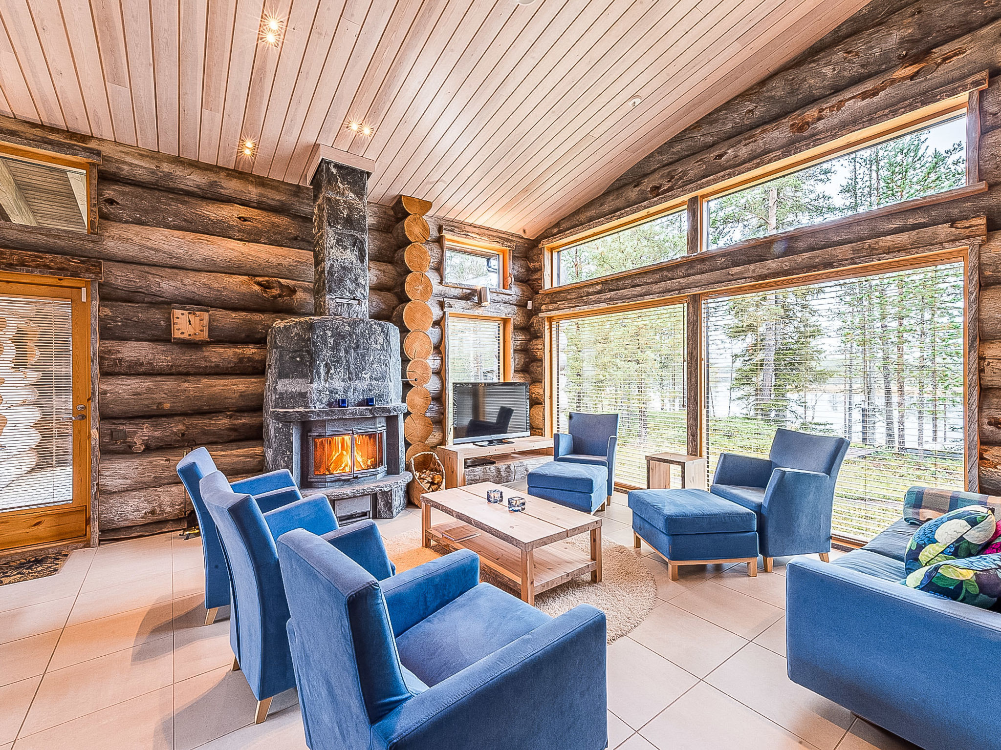 Jussis chalet b - Drinnen