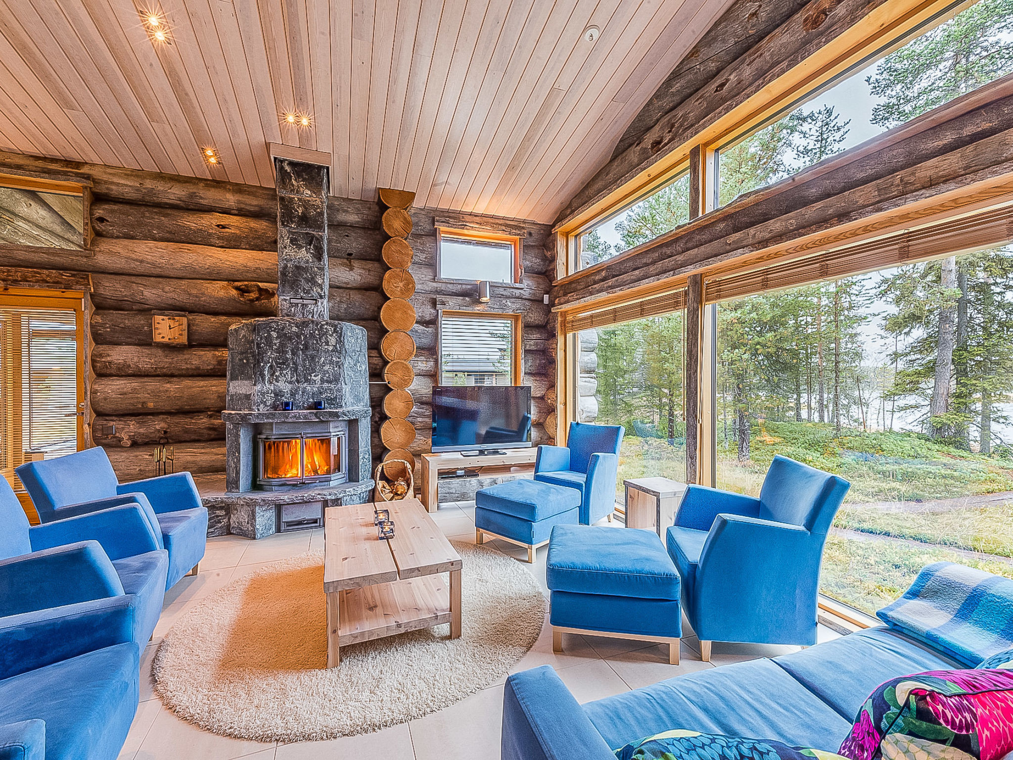 Jussis chalet b - Drinnen