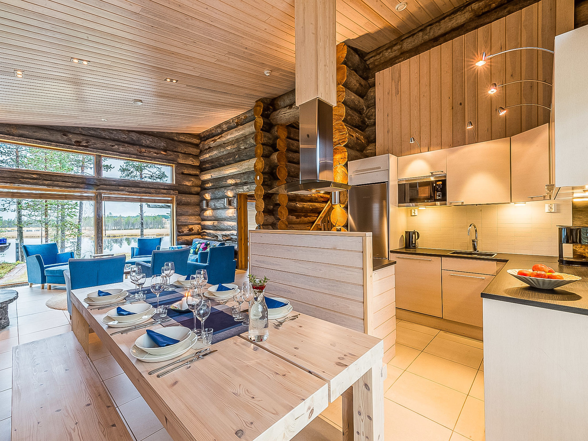 Jussis chalet b - Drinnen
