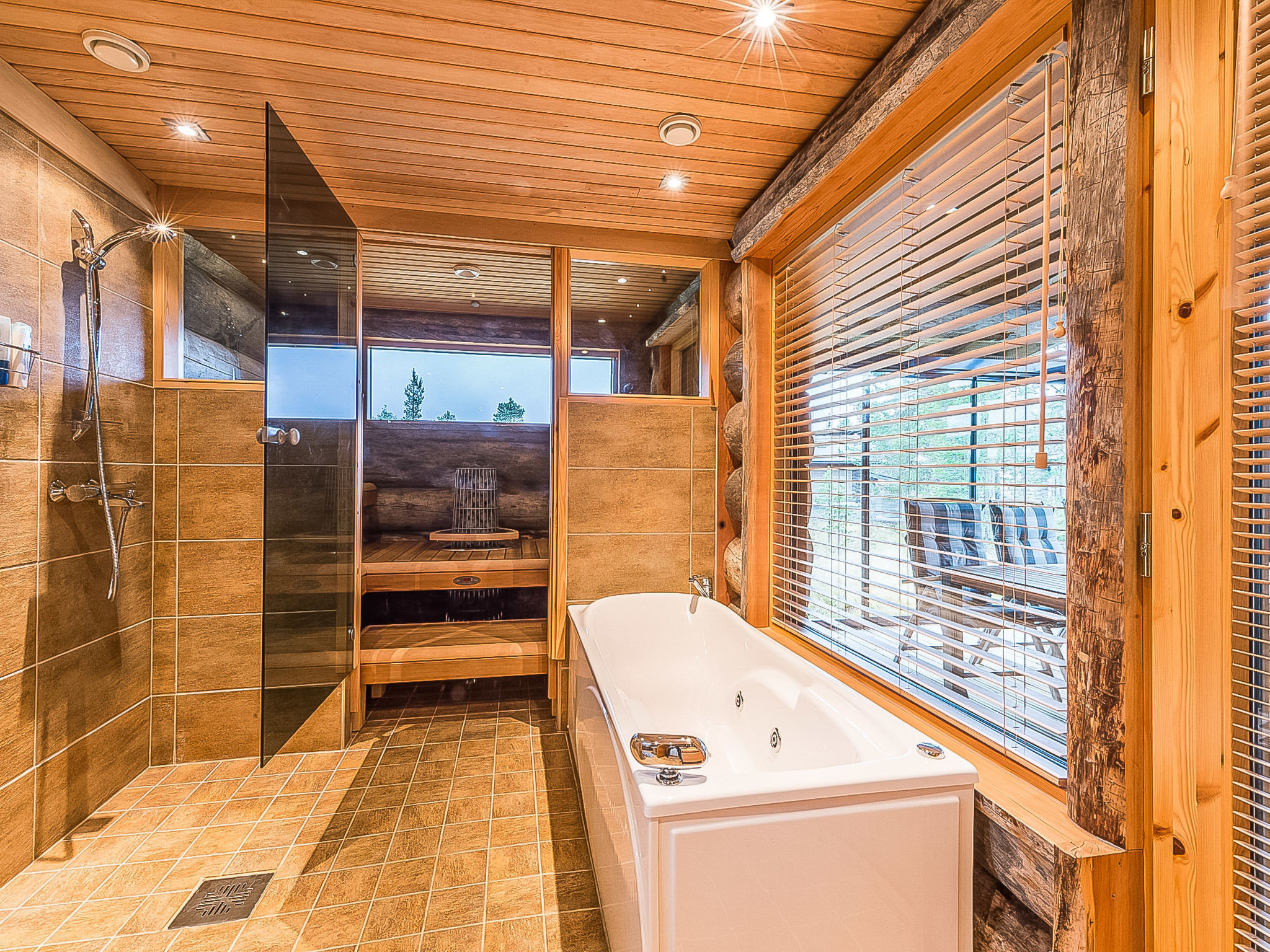 Jussis chalet b - Drinnen