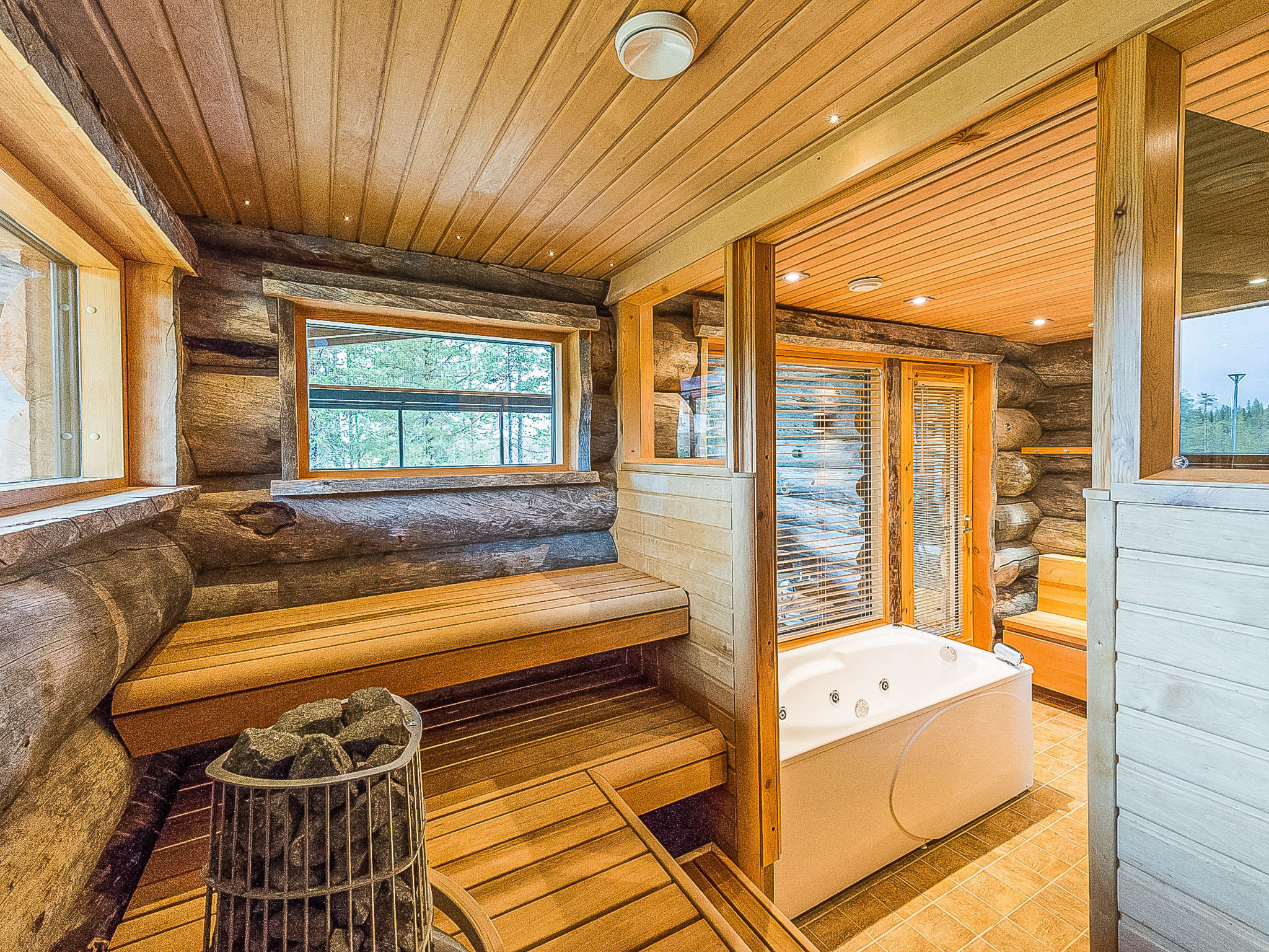 Jussis chalet b - Drinnen