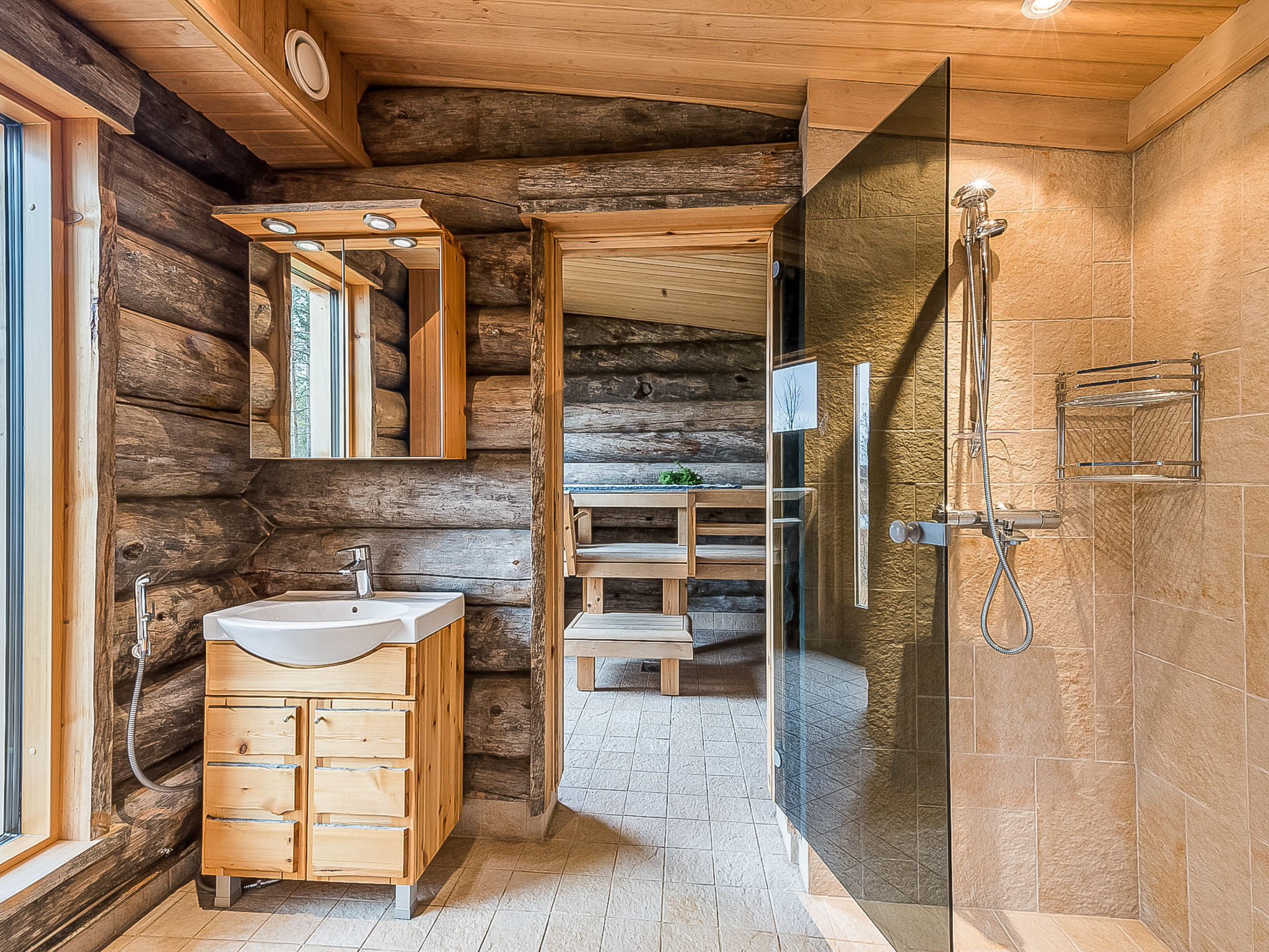 Jussis chalet b - Drinnen