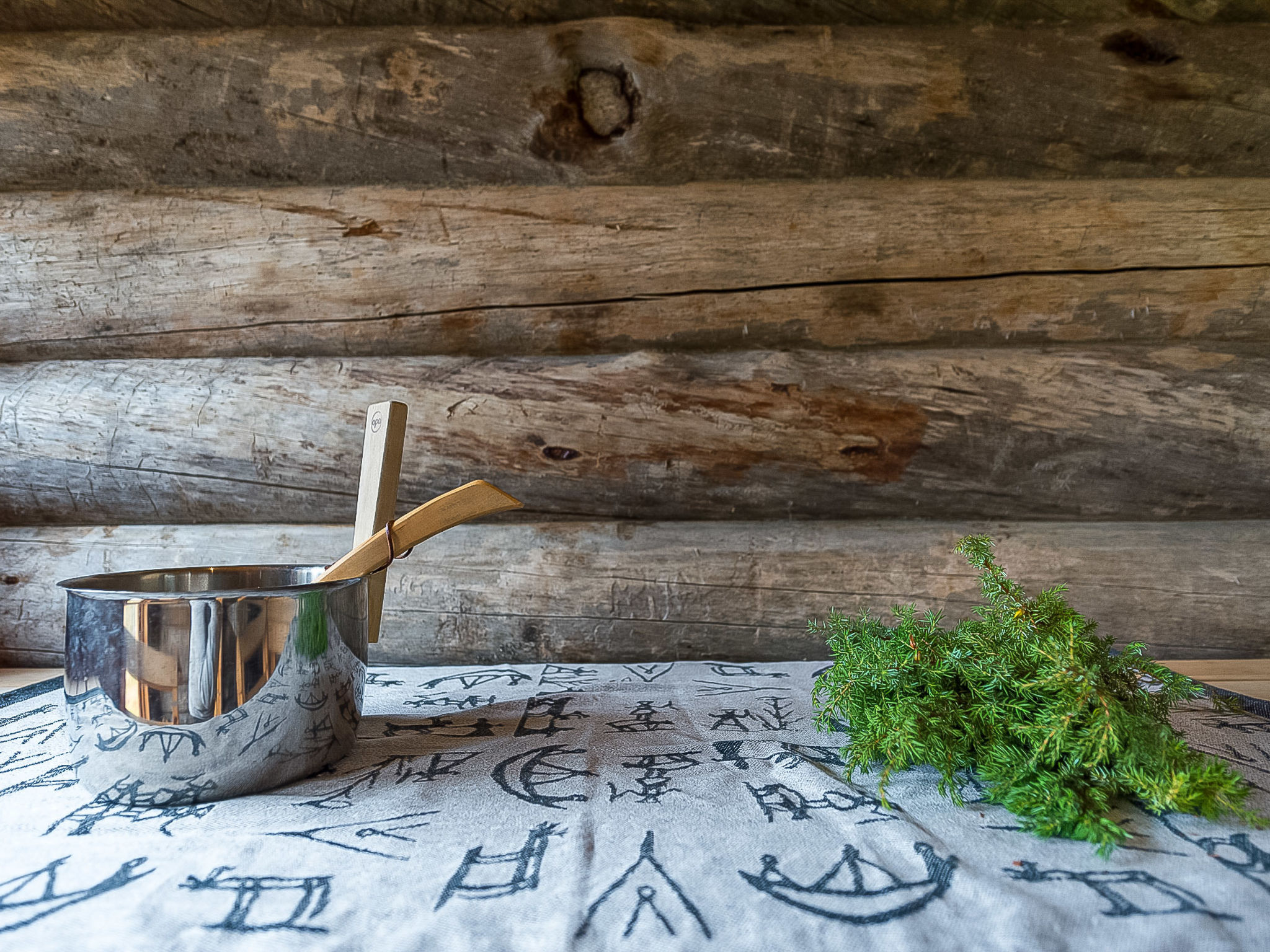 Jussis chalet b - Drinnen