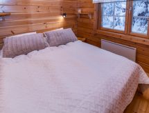 Knus rood vakantiehuis aan meer Kuontijärvi met sauna - thumbnail 6