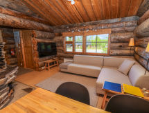 Tunturin Villa Pipo: sfeervol vakantiehuis aan meer in Fins Kuusamo - thumbnail 5