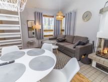 Knus vakantieappartement in Ruka, op 300m van skiloipe en vlakbij het meer - thumbnail 6