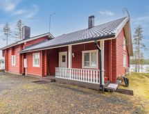 Rustiek Fins vakantiehuis aan het meer met houtgestookte sauna in Kuusamo - thumbnail 2