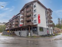 Modern appartement aan de piste en het meer in Ruka, voor 6 personen - thumbnail 1
