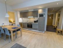 Modern appartement aan de piste en het meer in Ruka, voor 6 personen - thumbnail 6