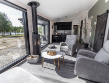Villa Usva: Modern design aan het Kitkajärvi meer, Kuusamo - thumbnail 6