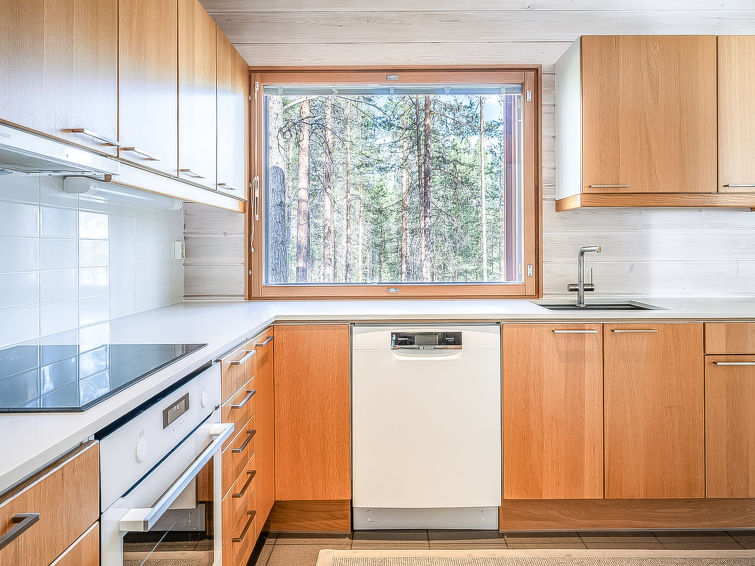 Aan het meer: Stijlvol vakantiehuis Koukunmaja in Kuusamo