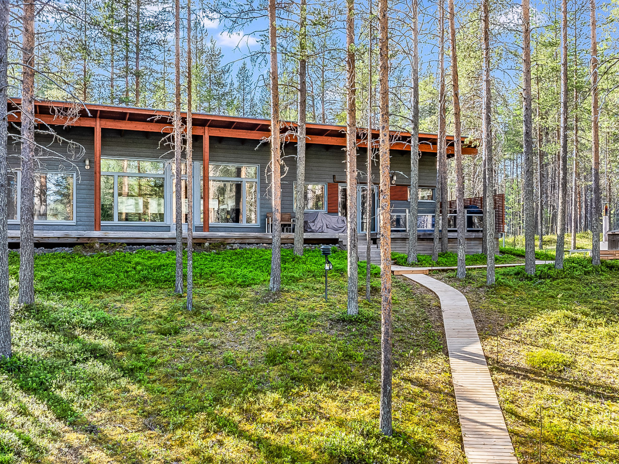 Aan het meer: Stijlvol vakantiehuis Koukunmaja in Kuusamo - foto 6