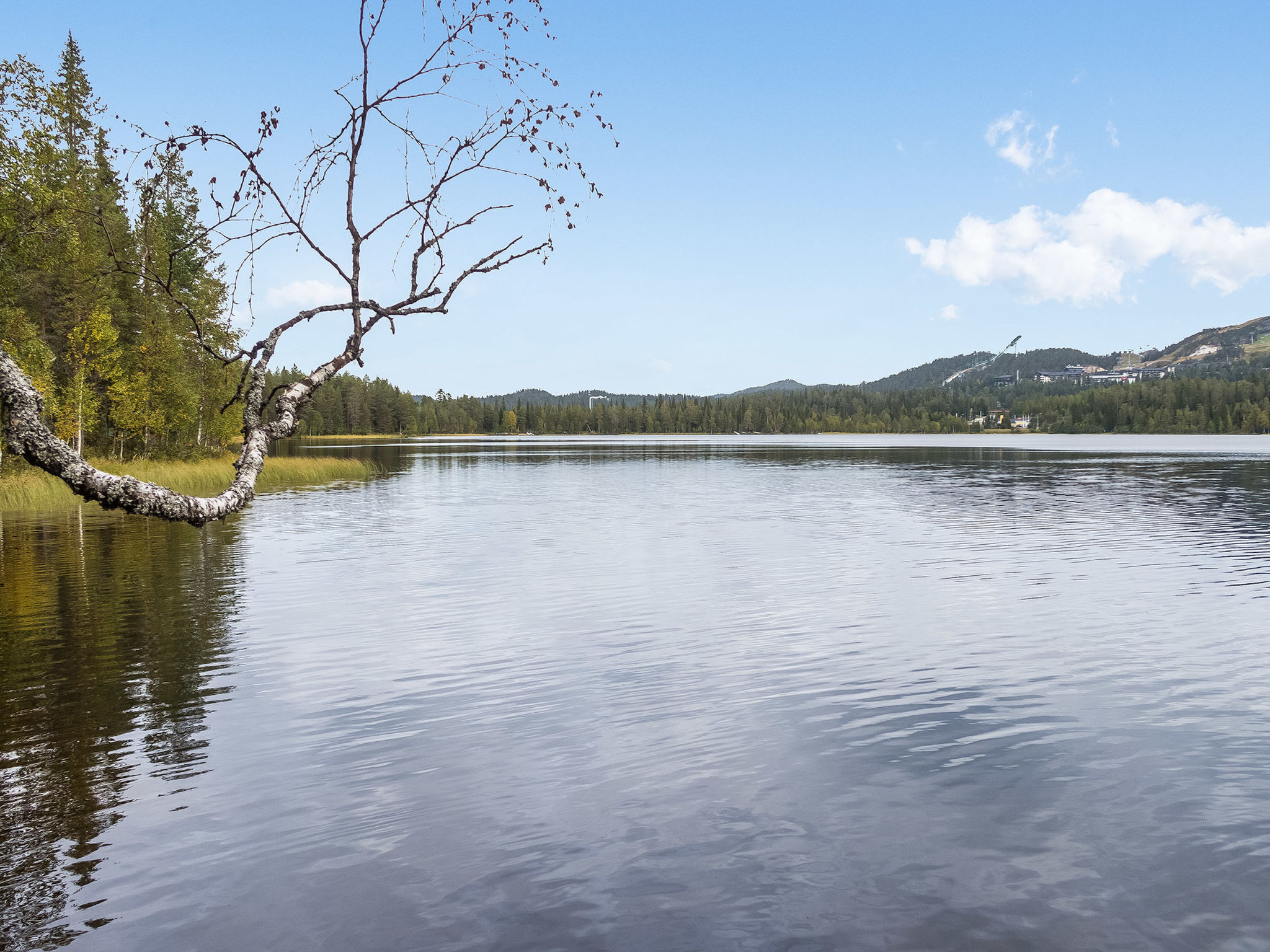 Rukatörmä, kesäjärvi