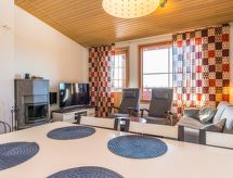 Modern appartement aan meer en skipiste in Ruka, 6 pers. - thumbnail 4
