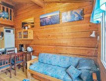 Rustiek blokhutappartement aan het meer bij Ruka, Kuusamo - thumbnail 4