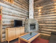 Authentieke blokhut aan het meer bij Ruka – 6 personen, sauna - thumbnail 5
