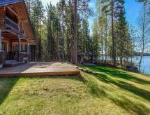 Authentiek Fins blokhut aan het Jokijärvi-meer in Soini - thumbnail 3