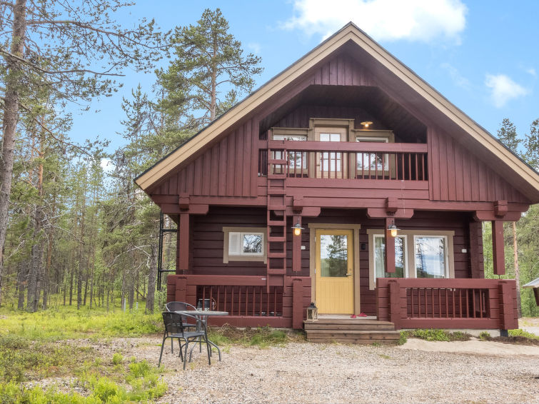 Vakantiehuis Kätkä in Enontekiö met sauna aan het meer in Enontekiö