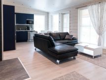 Moderne houten villa met sauna en uitzicht op Saanatunturi - thumbnail 6