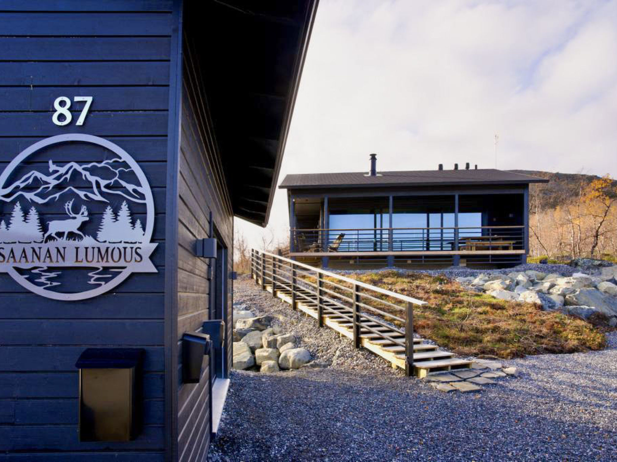 Maison Saanan lumous à Enontekiö