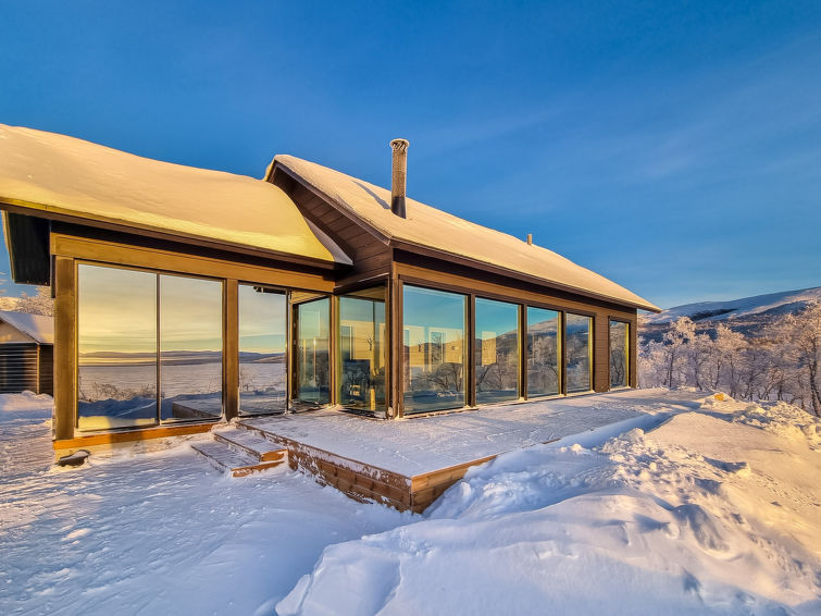 8-persoons vakantiehuis Loimu aan het meer in Enontekiö in Enontekiö