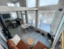 Saana Aurora: Luxe appartement met sauna en uitzicht op Saana fell - thumbnail 5