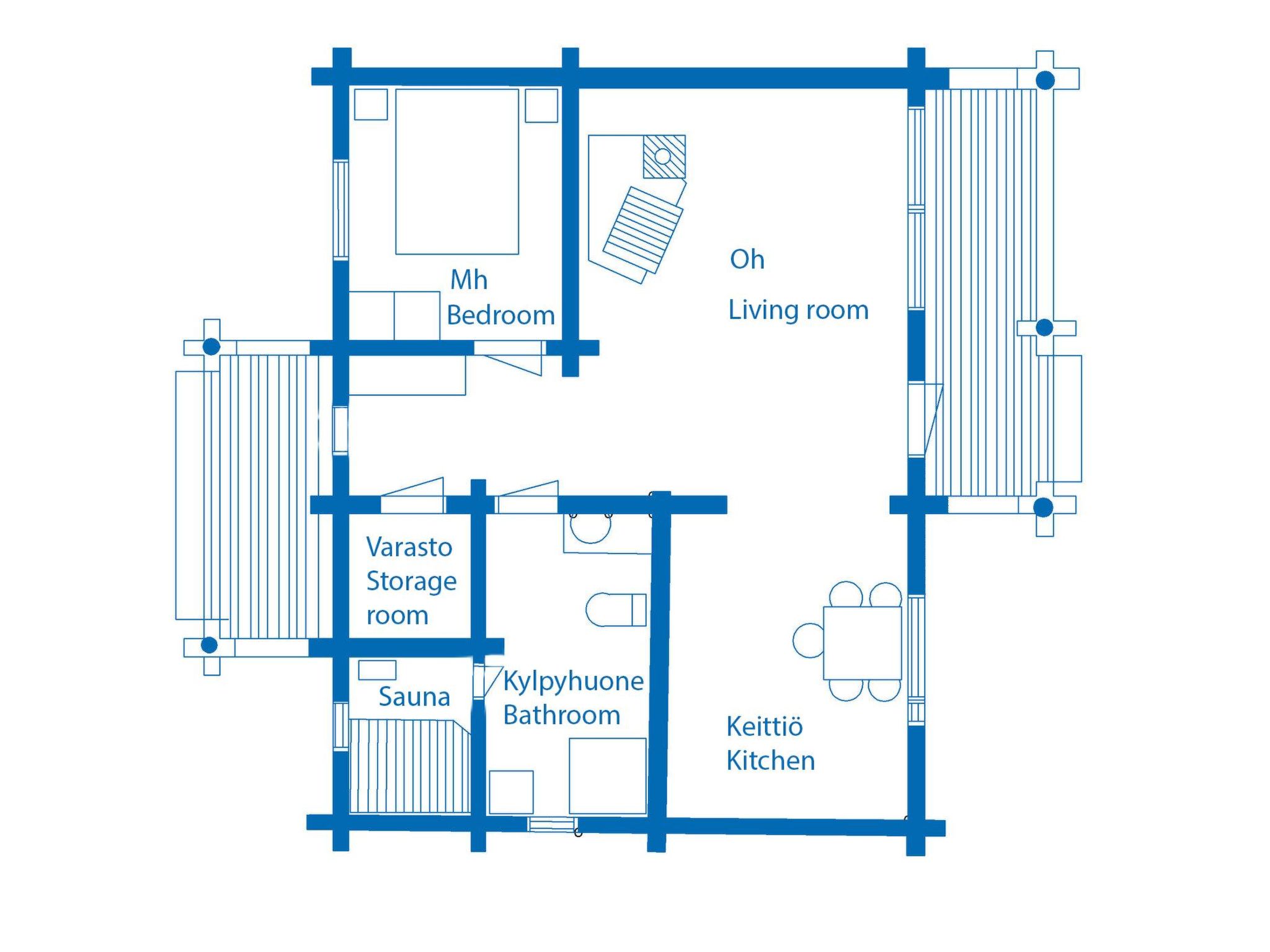 Villa tsahkal-Binnen