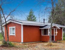 Knusse blokhut aan het Inarijärvi meer in Lapland - thumbnail 2