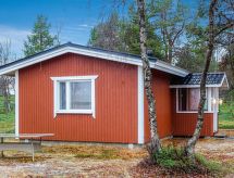 Knusse blokhut aan het Inarijärvi meer in Lapland - thumbnail 6