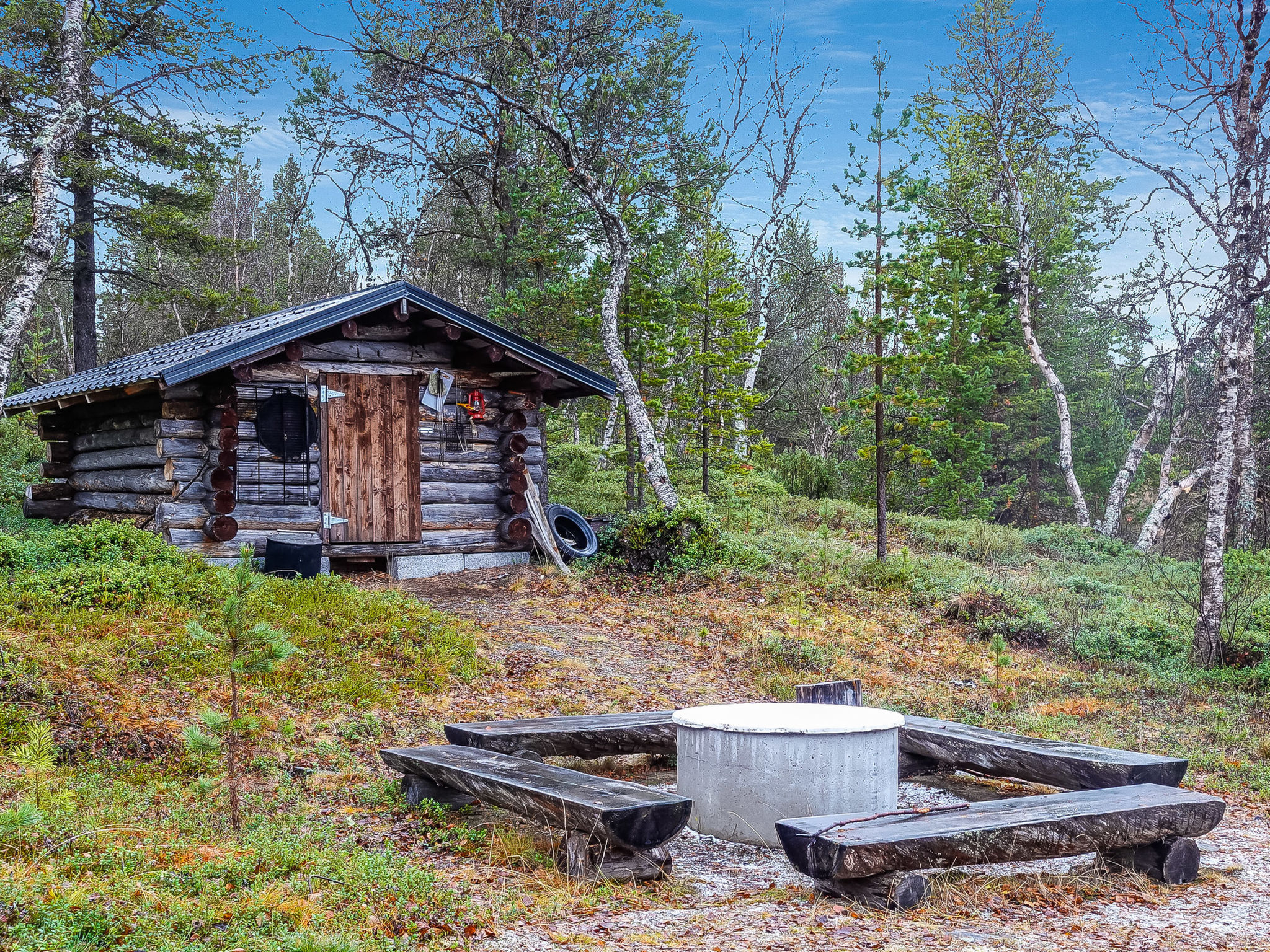 Mellaniemi - Drinnen