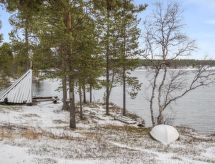 Ruim huis aan het meer in Supru, Lapland – sauna, roeiboot en wildernis - thumbnail 4