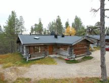 Poromooli A1: Authentiek kelo-houten appartement aan nationaal park in Saariselkä - thumbnail 5
