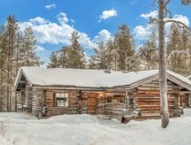 Poromooli A1: Authentiek kelo-houten appartement aan nationaal park in Saariselkä - thumbnail 6
