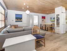 Gerenoveerd blokhutappartement in Saariselkä met sauna vlakbij meer en bergen - thumbnail 1