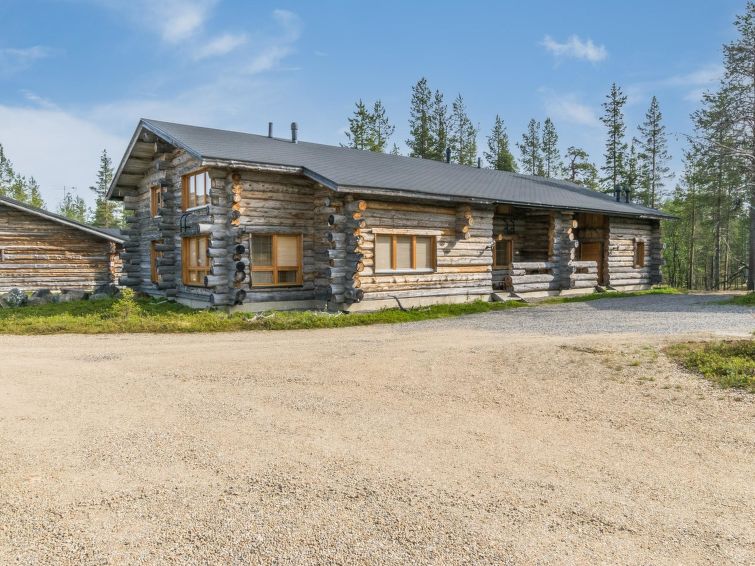 Ruim Lapland-stijl vakantiehuis Waskooli saaga in Inari