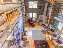 Ruim Lapland-stijl vakantiehuis Waskooli saaga in Inari - thumbnail 6