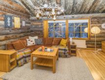 Rustiek appartement in Saariselkä met sauna, direct aan UKK Nationaal Park - thumbnail 3