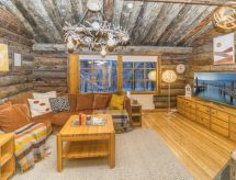 Rustiek appartement in Saariselkä met sauna, direct aan UKK Nationaal Park - thumbnail 5