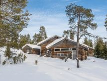 Traditioneel houten chalet aan meer in Saariselkä voor 10 personen - thumbnail 3