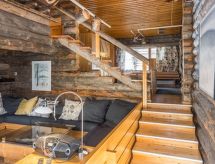 Traditioneel houten chalet aan meer in Saariselkä voor 10 personen - thumbnail 6