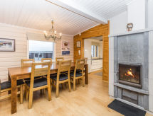 Ruim blokhut voor 8 aan de skipistes van Saariselkä - thumbnail 5