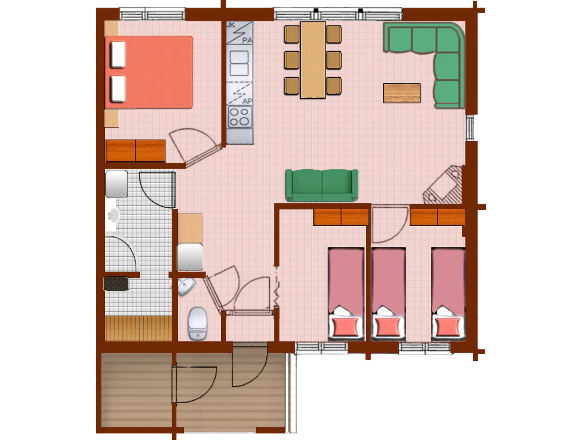 Maison Tunturituuli a – Intérieur, photo 3 sur 40