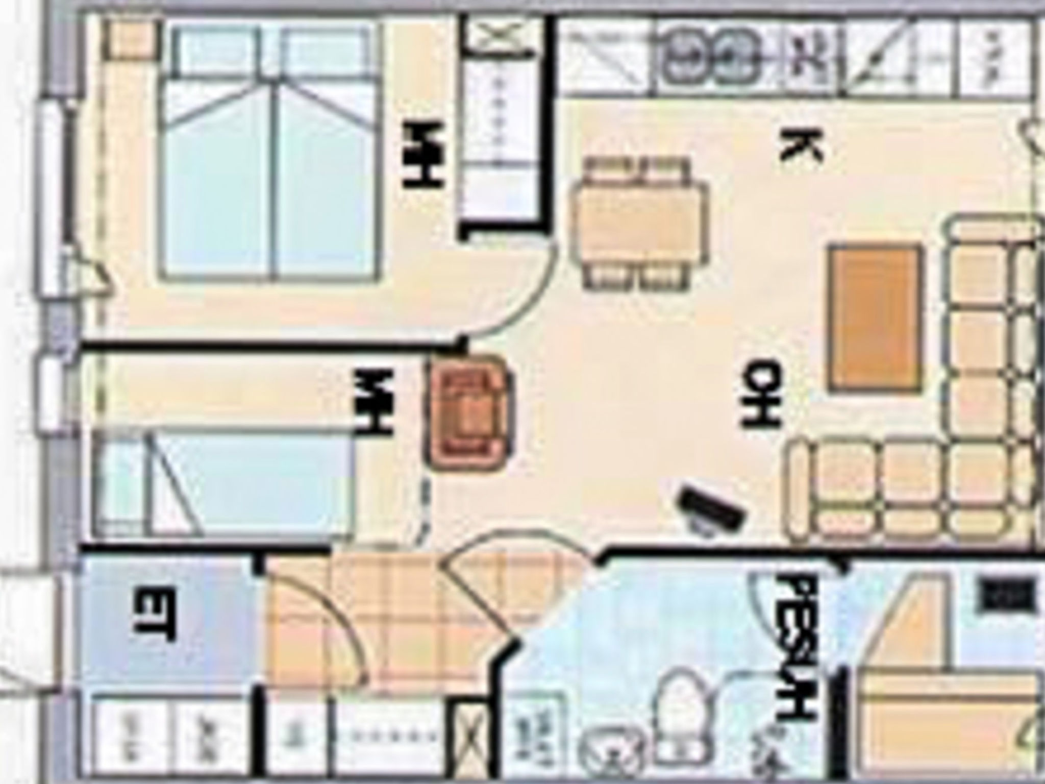 Outapailakka k 15 - Inside