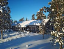 Tunturikoivu a2: Sauna-appartement bij Saariselkä met uitzicht op bergen en meer - thumbnail 2
