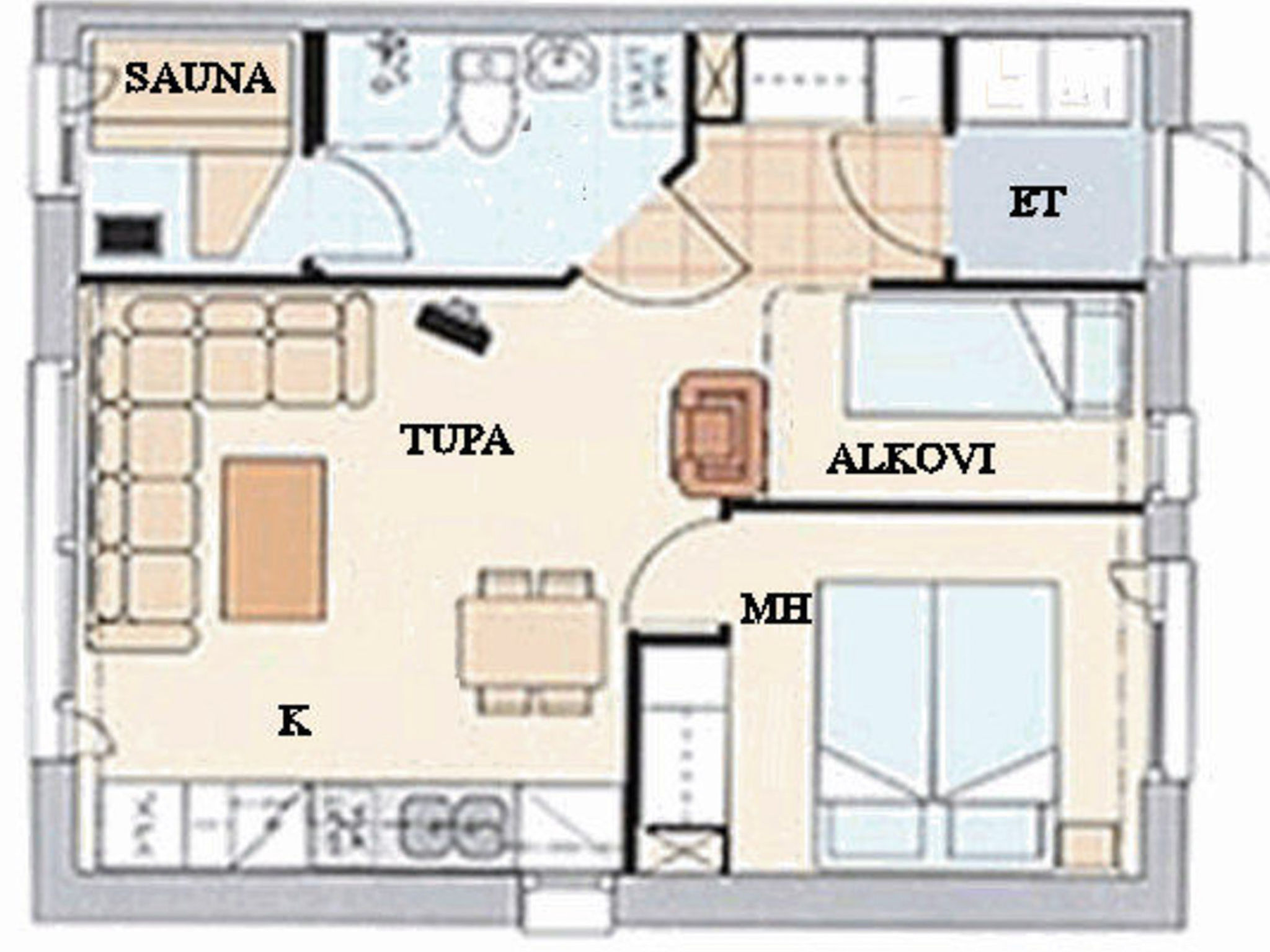 Maison Outapailakka j 7 – Intérieur, photo 5 sur 26